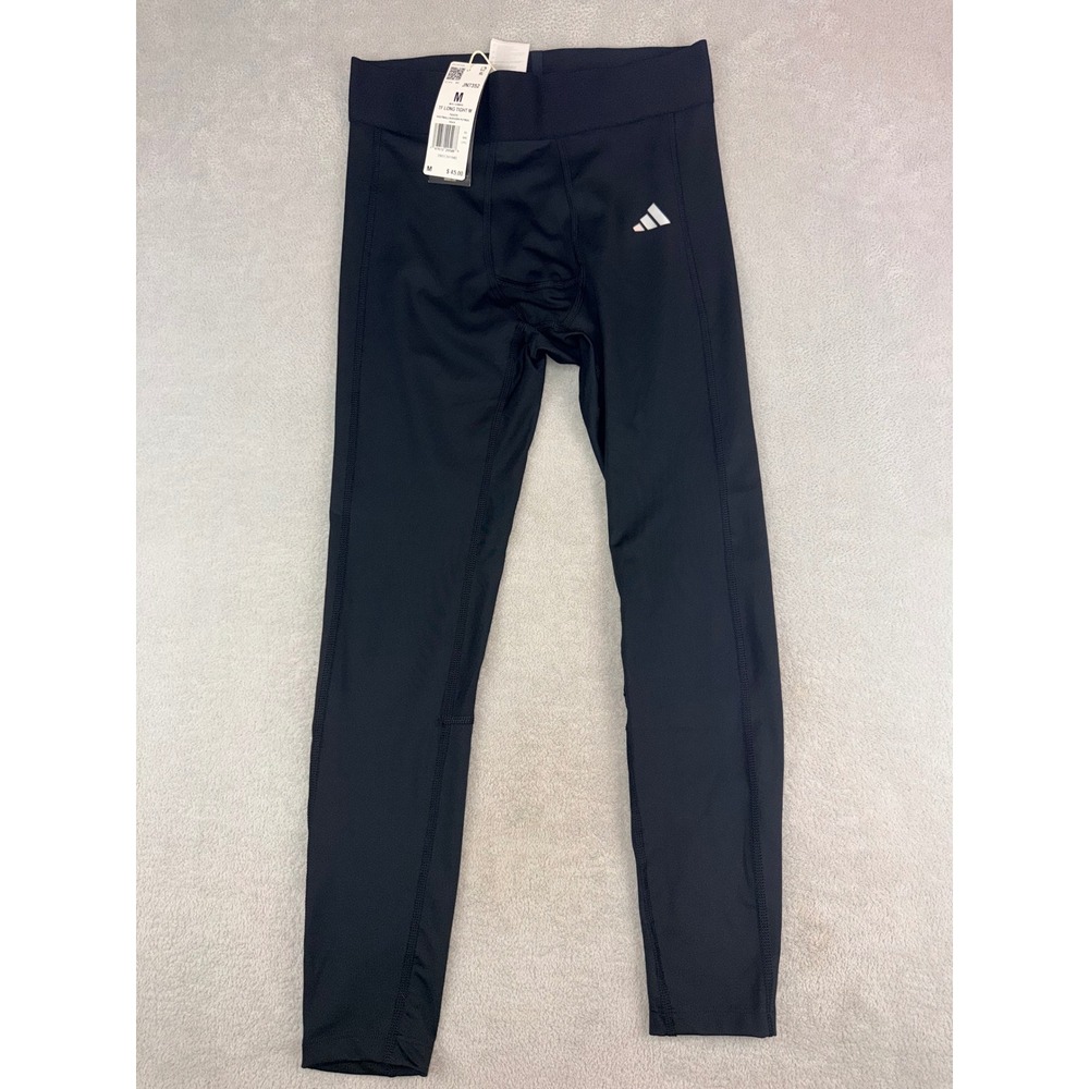 Adidas Techfit Long Tights Women's Medium Black Compression Leggings Soccer NEW